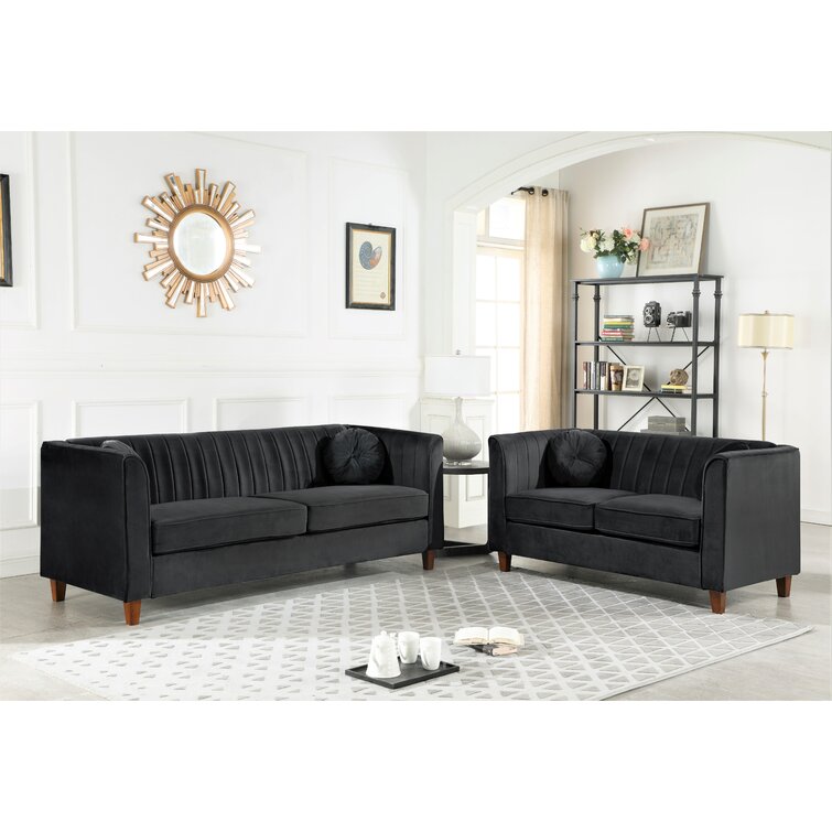 Berkley 4 piece cheap sofa set with cushions